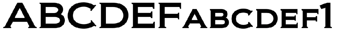 Amostra da fonte Biondi.
