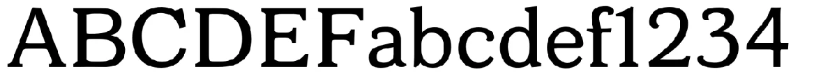 Bonobo 字体样张。