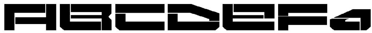 Gendouki 字体样张。