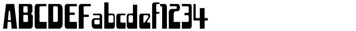Muestra de la tipografía Hamma Mamma Jamma.