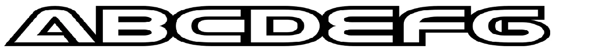 Joy Circuit typeface specimen.