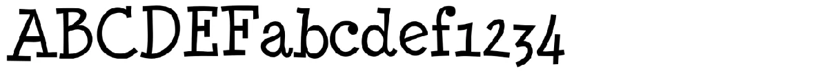 Schriftmuster von Minya Nouvelle.