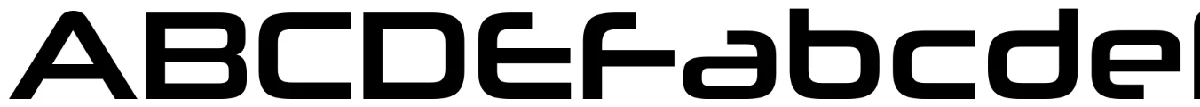 Neuropolitical typeface specimen.