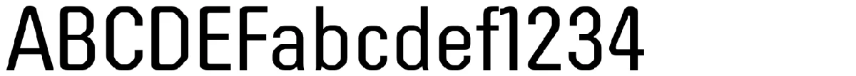 Schriftmuster von Order.