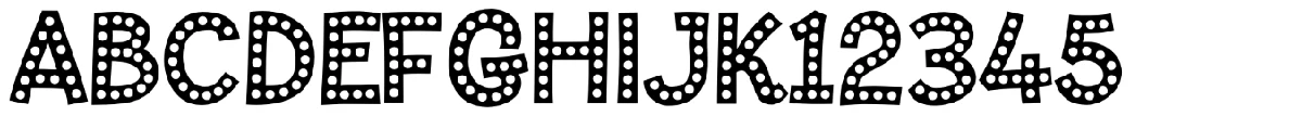 Paltime typeface specimen.