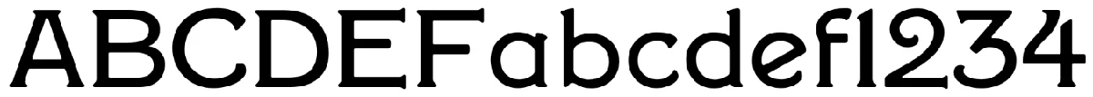 Silentina 字体样张。
