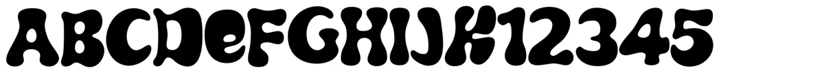 Muestra de la tipografía Synthemesc.