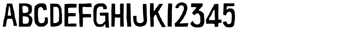 Schriftmuster von Warugaki.