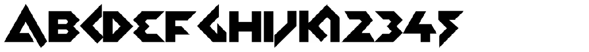 Zolasixx typeface specimen.