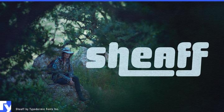 Sheaff typeface specimen