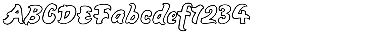 Mango typeface specimen