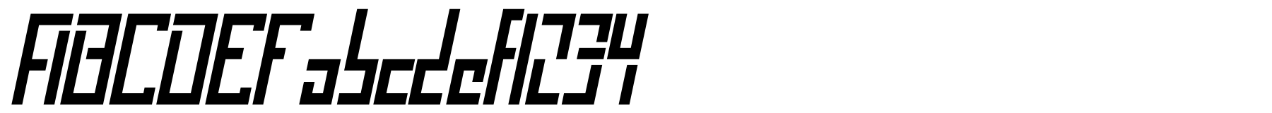 Operational Amplifier typeface specimen