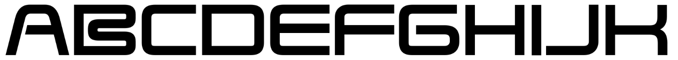 Saved by Zero typeface specimen