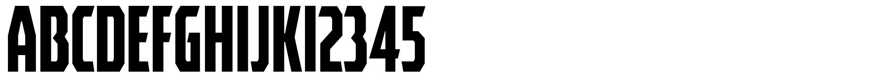 Spectrashell typeface specimen