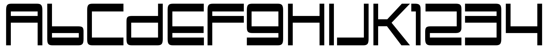 Trapper John typeface specimen