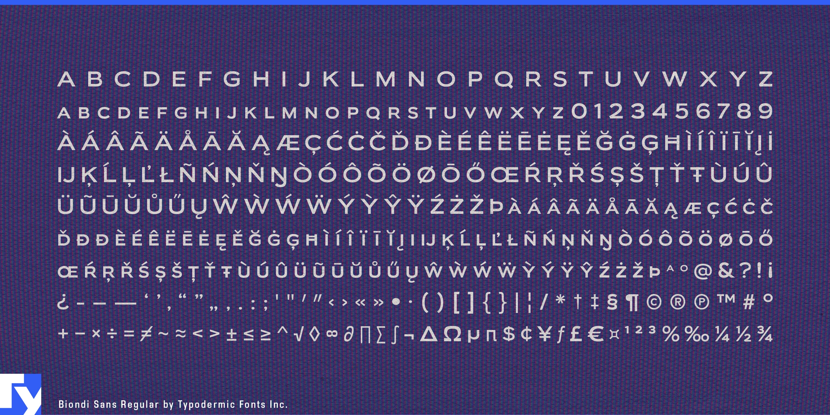 Biondi Sans 样张 5
