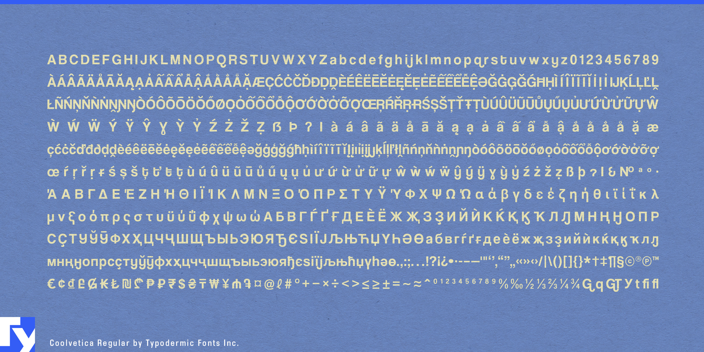 Coolvetica specimen 5