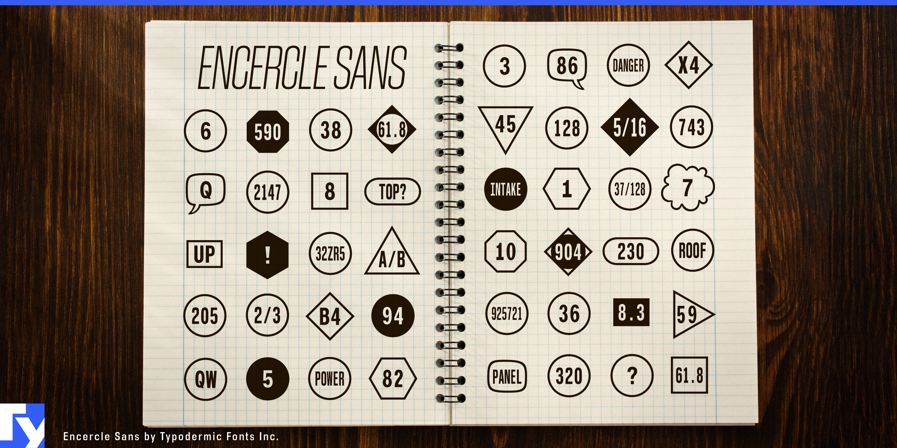 Encercle Sans specimen 1