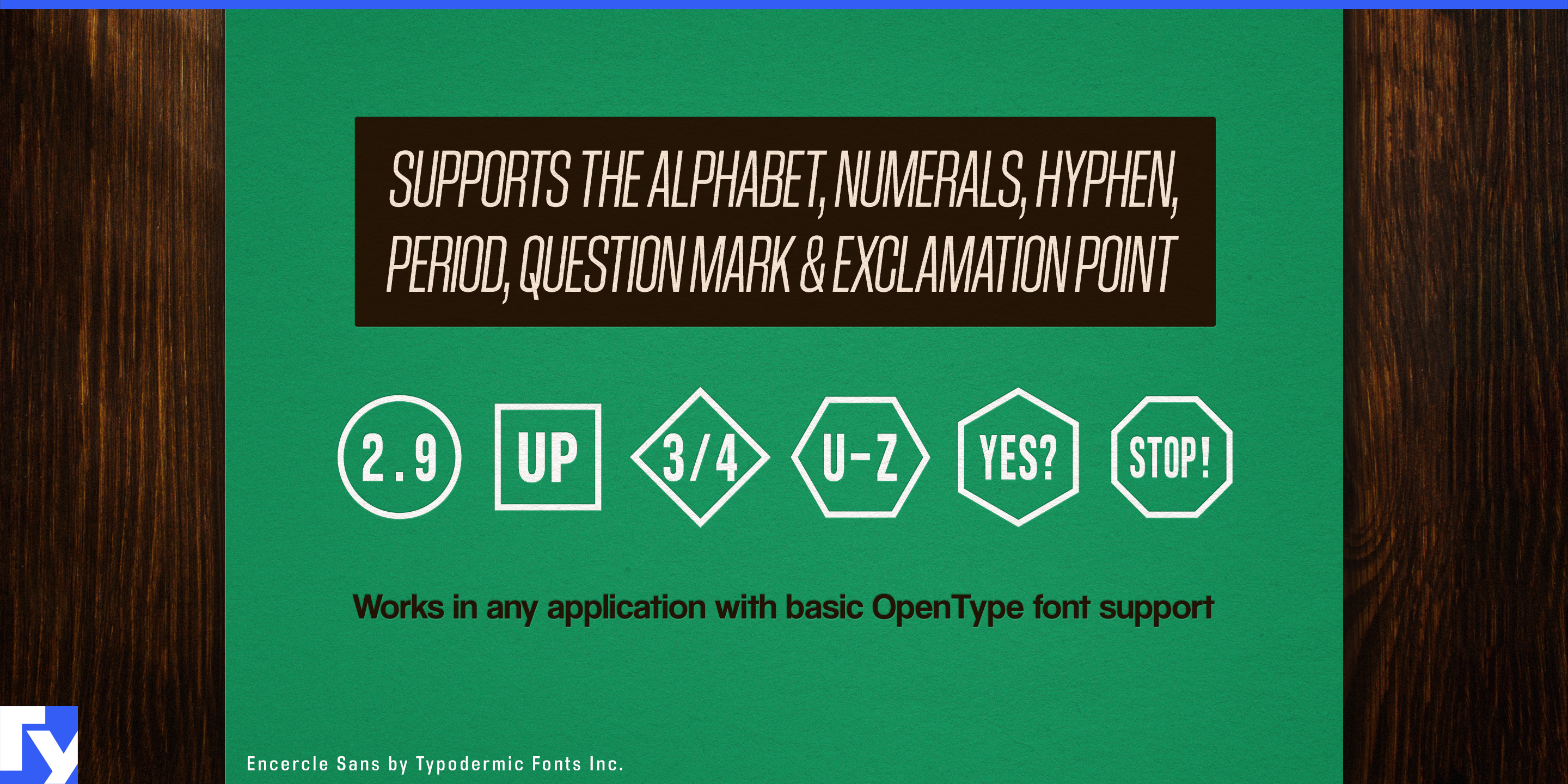 Encercle Sans specimen 5