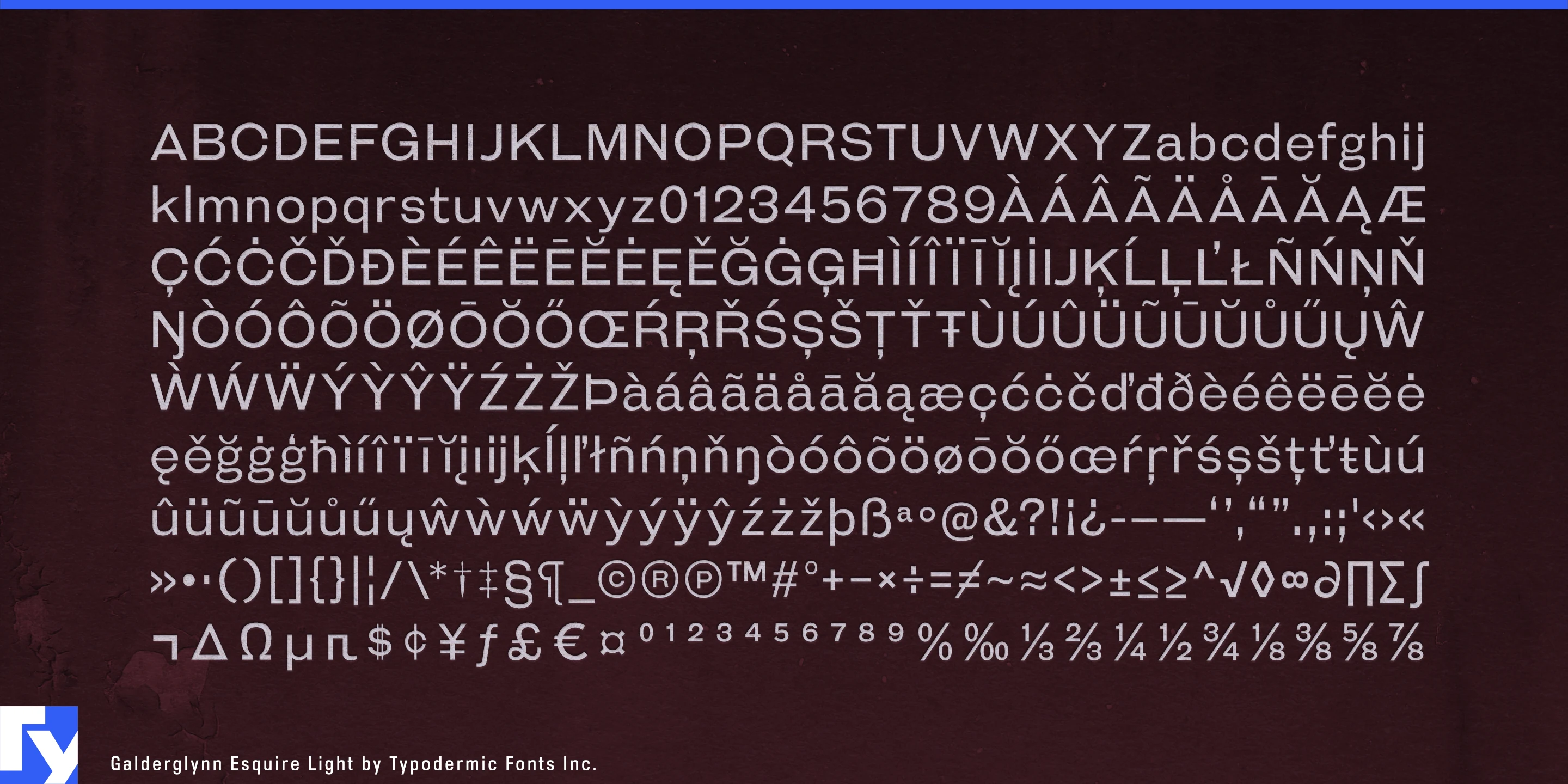 Galderglynn Esquire specimen 5