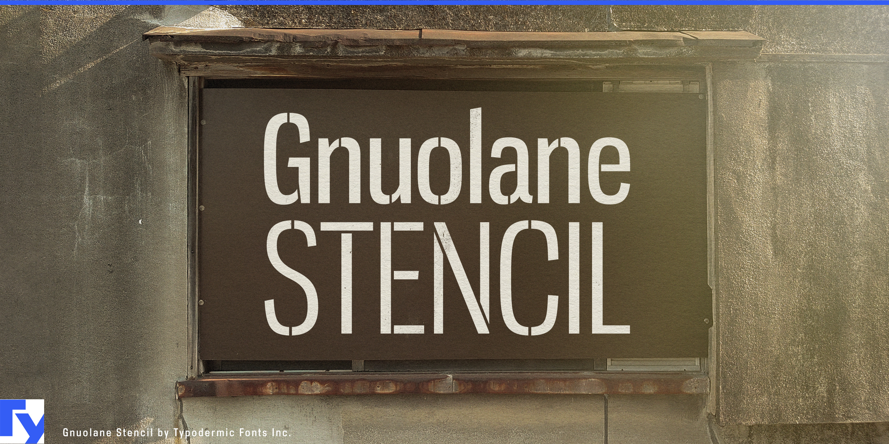 Gnuolane Stencil specimen 1