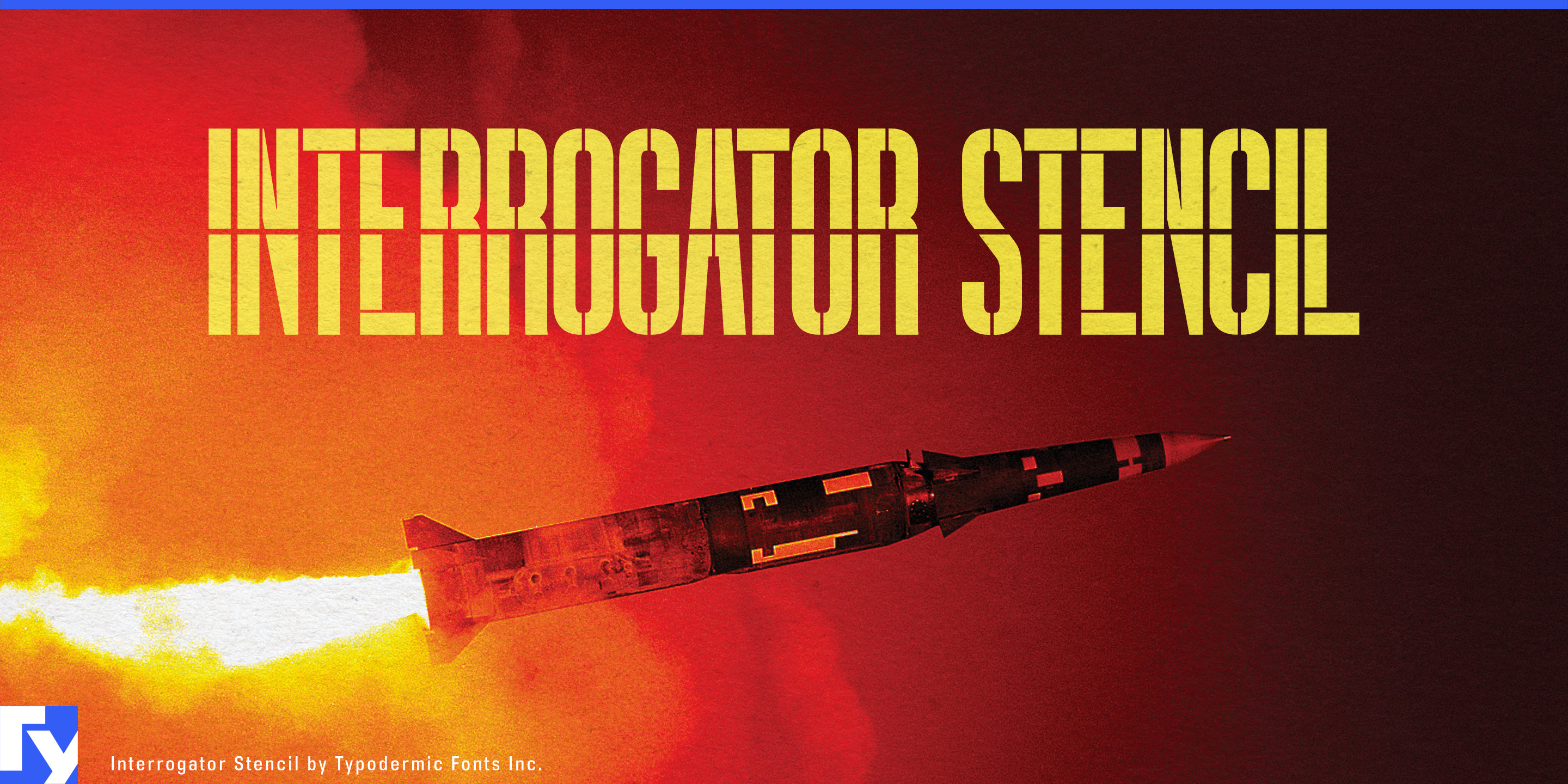 Interrogator Stencil specimen 1