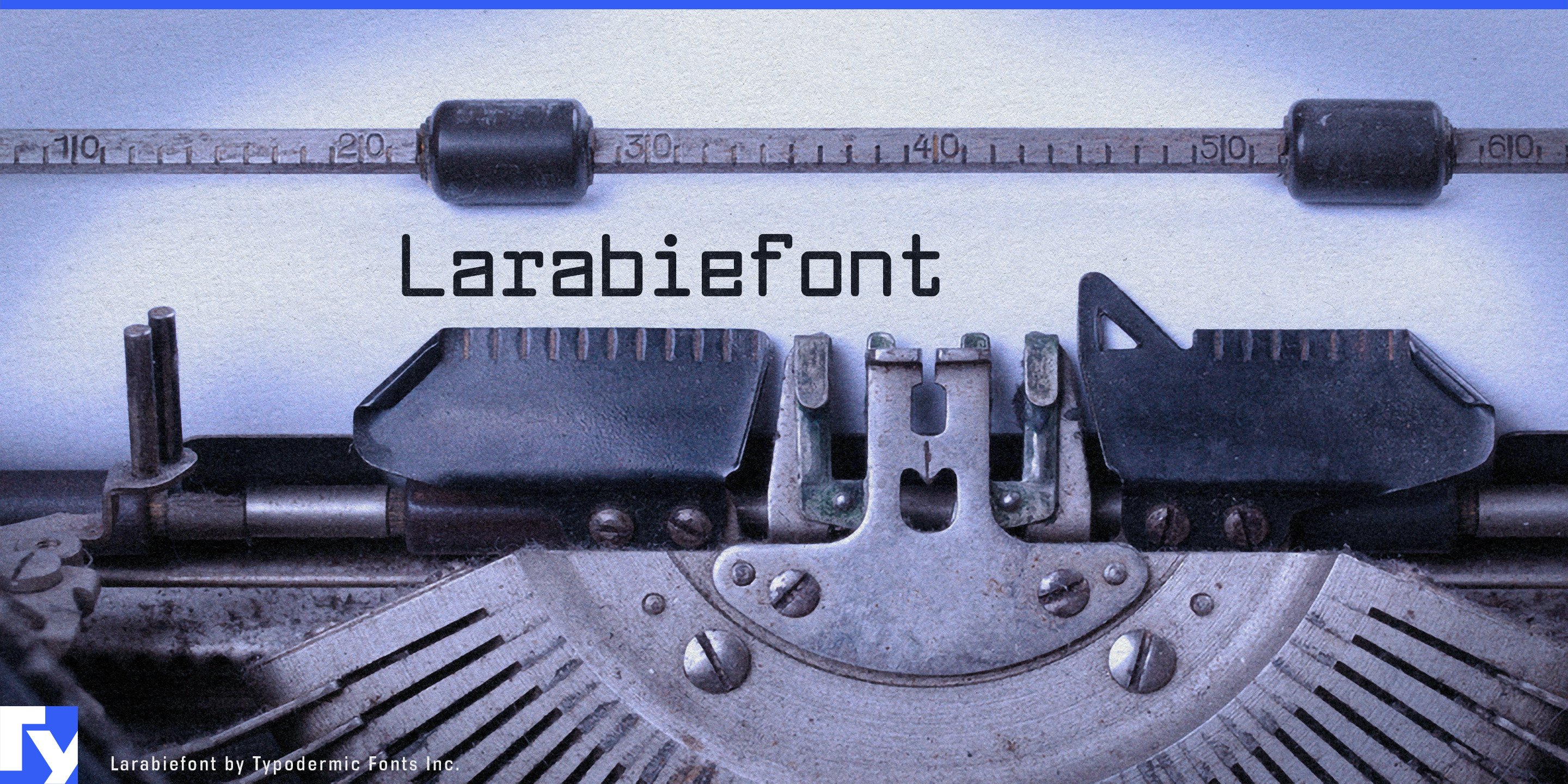 Larabiefont specimen 1