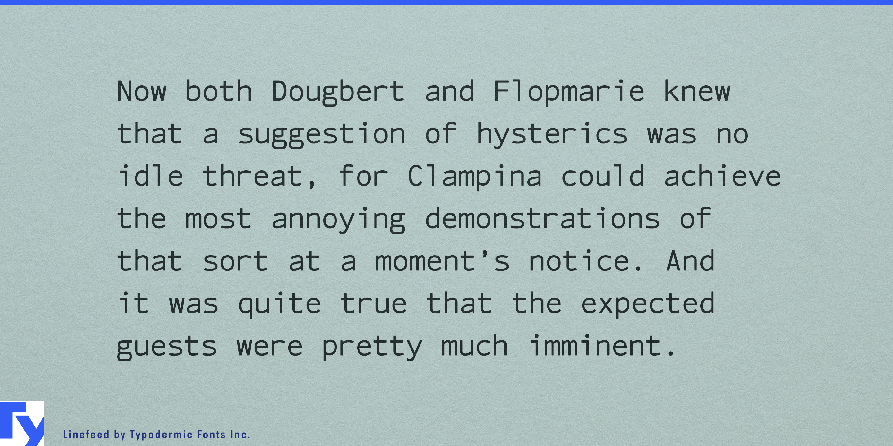 Linefeed specimen 3