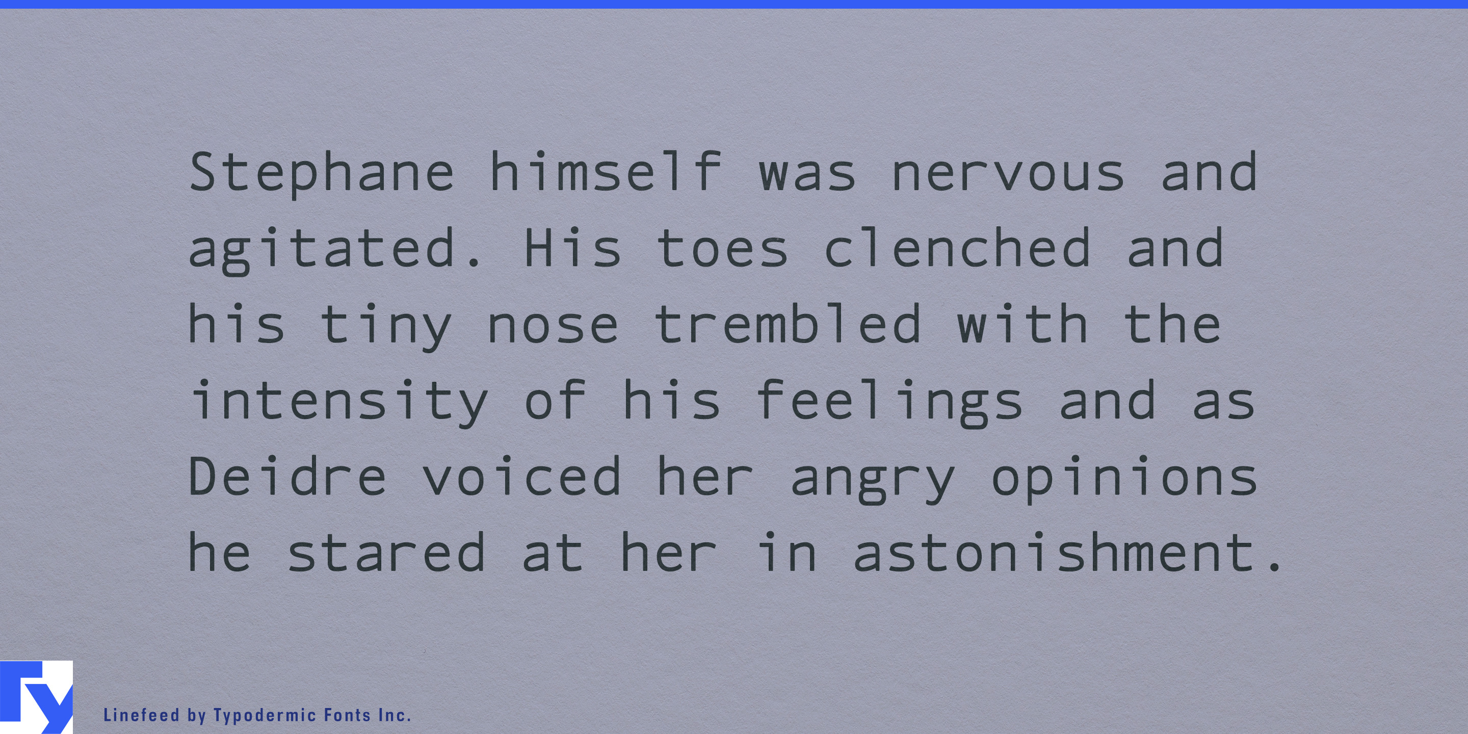 Linefeed specimen 4