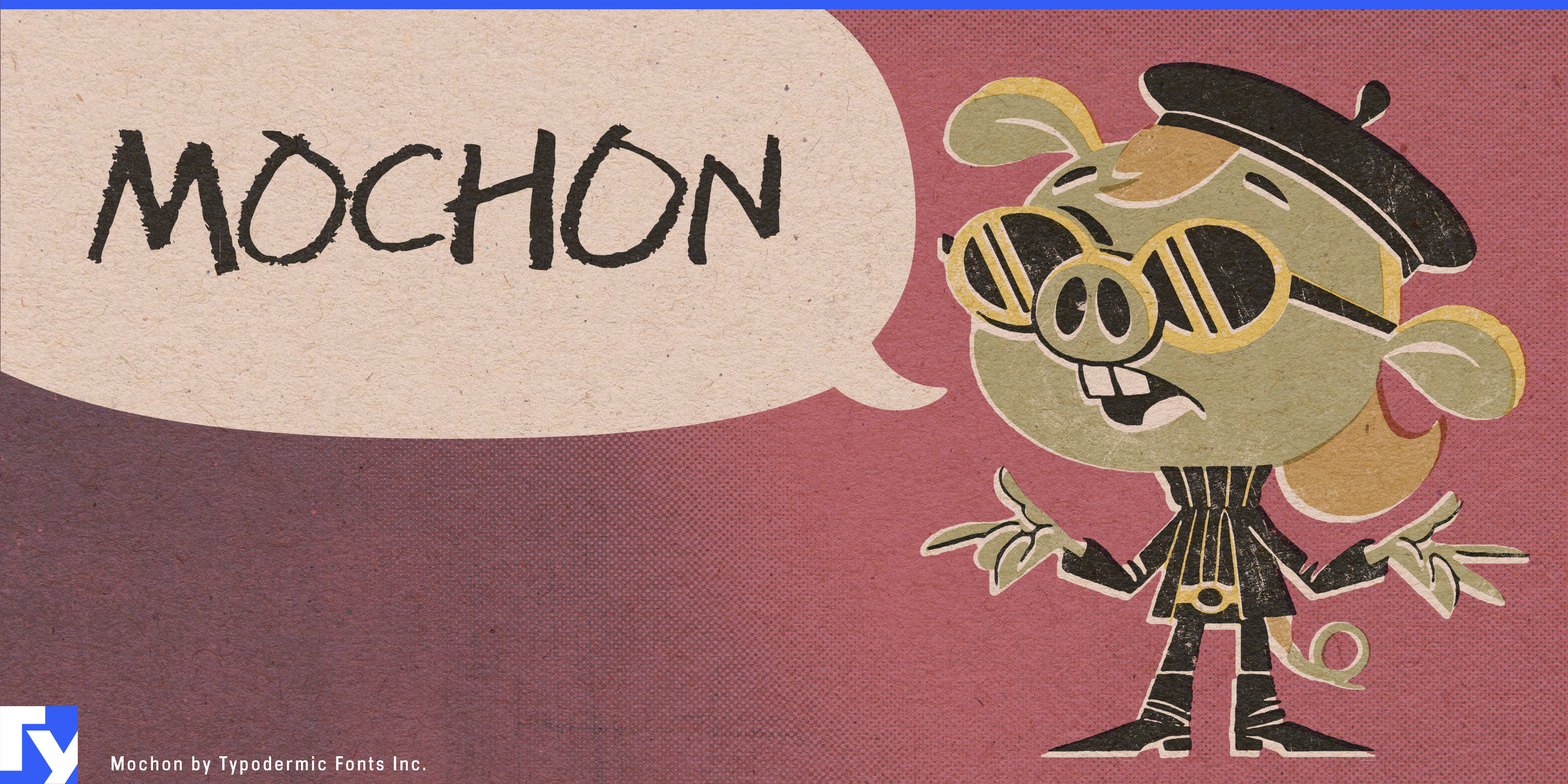 Schriftmuster 1 von Mochon