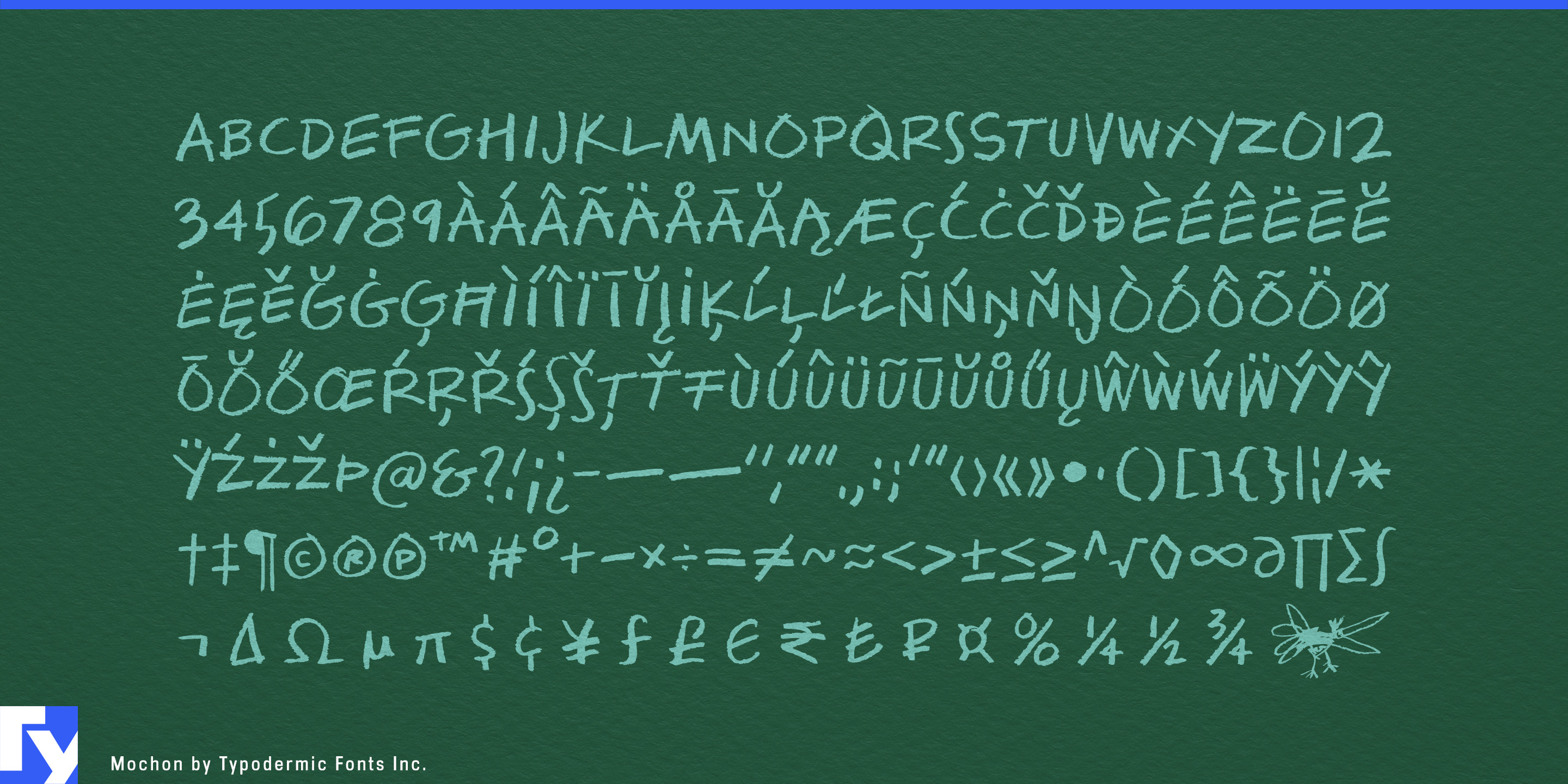 Schriftmuster 5 von Mochon