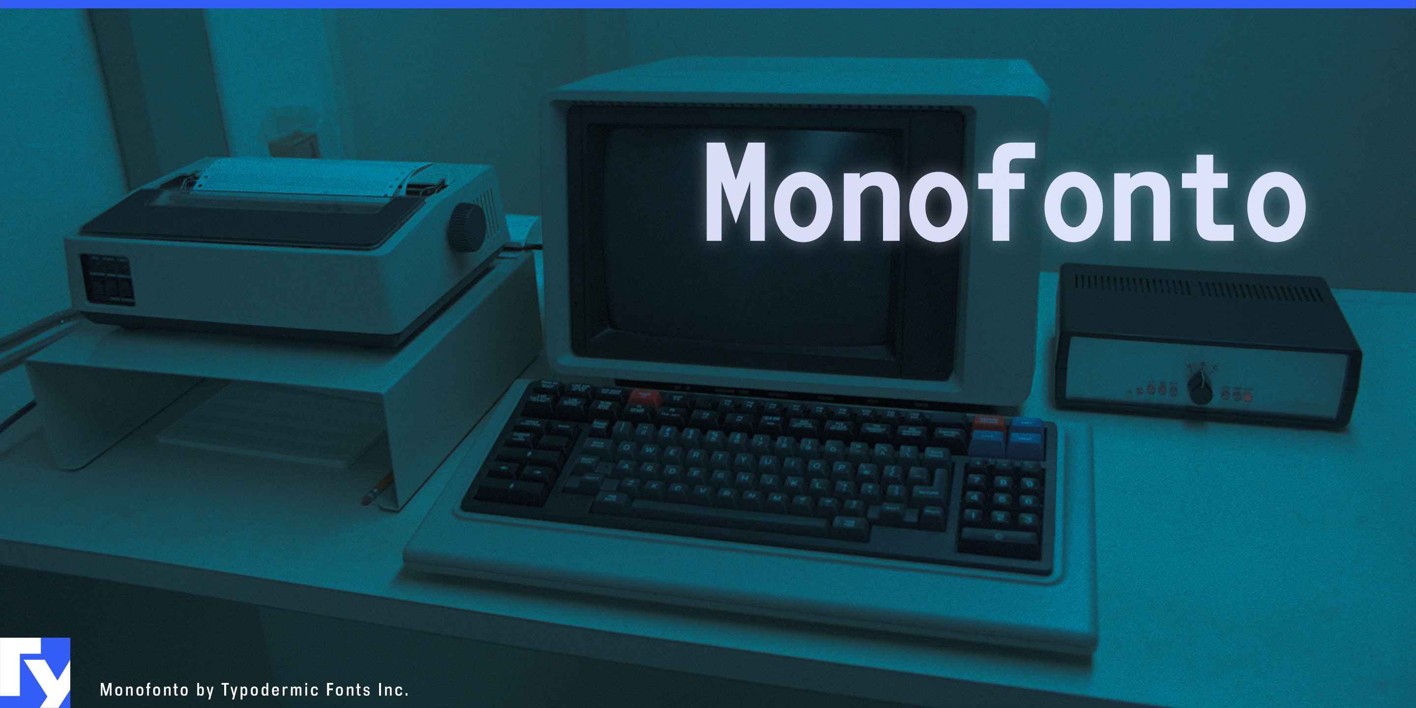 Monofonto specimen 1