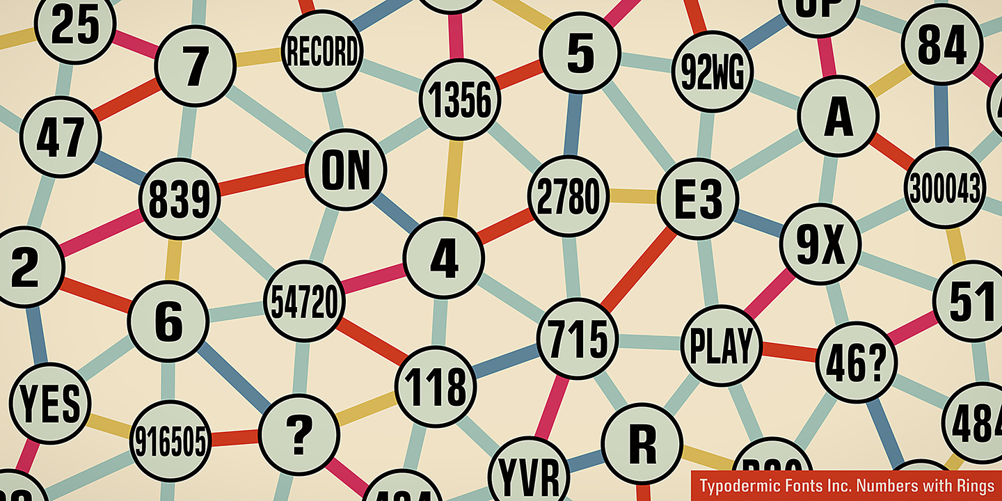 Numbers with Rings specimen 1