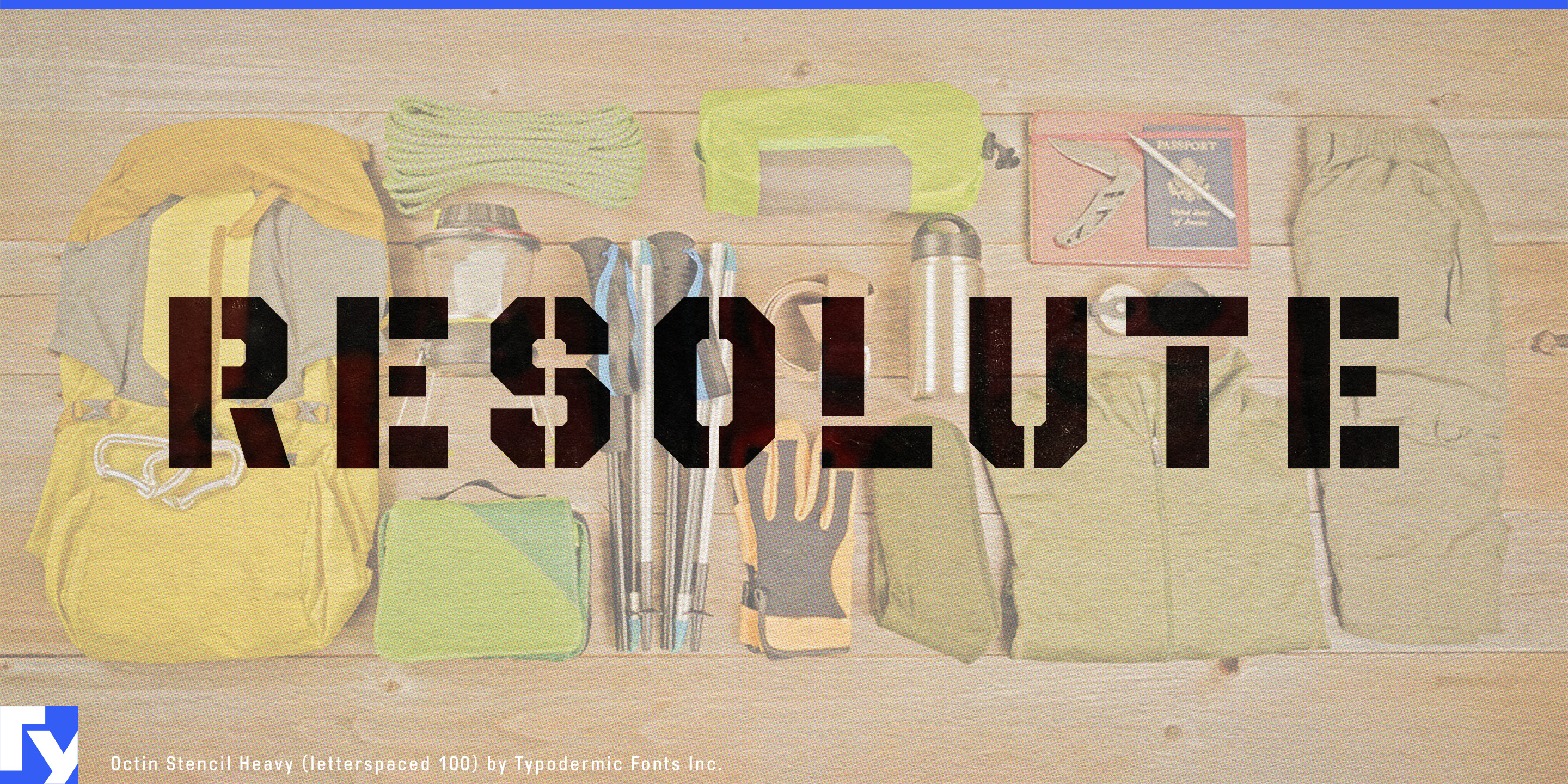 Octin Stencil specimen 7