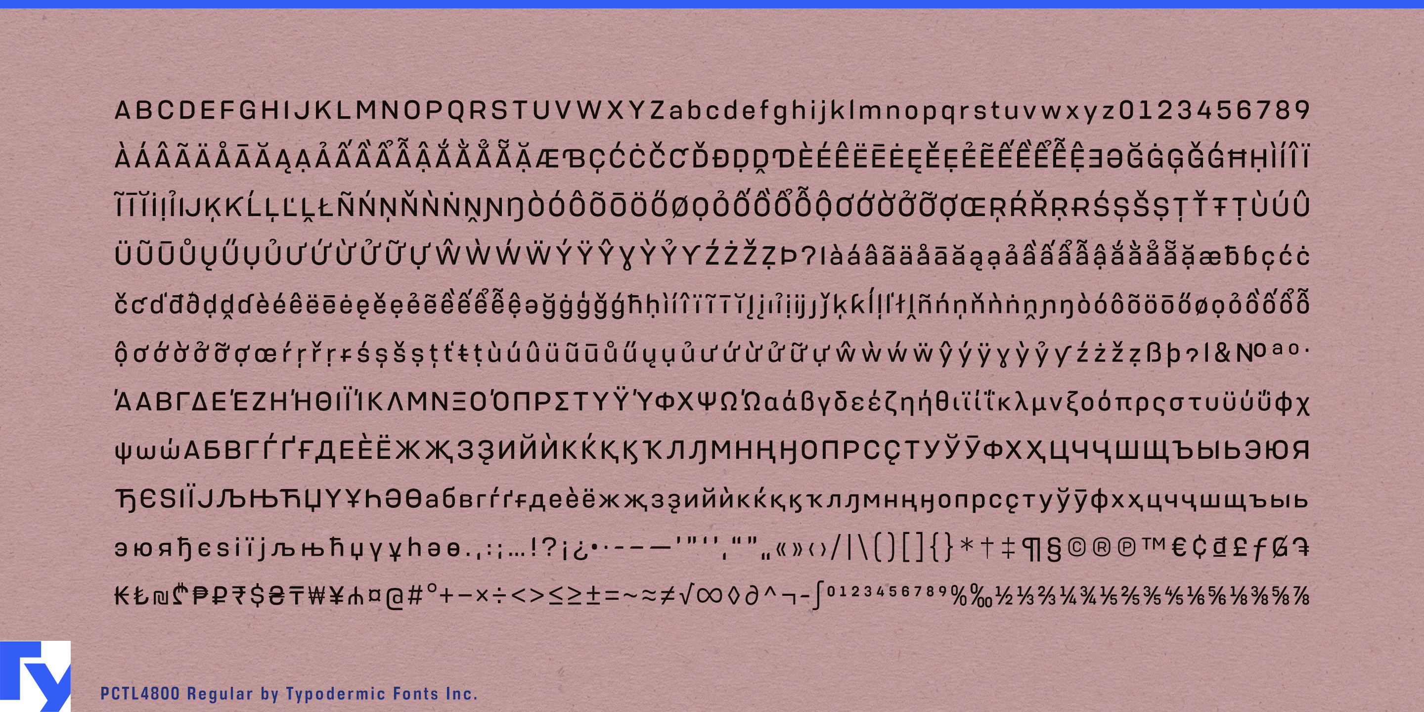 PCTL4800 specimen 5