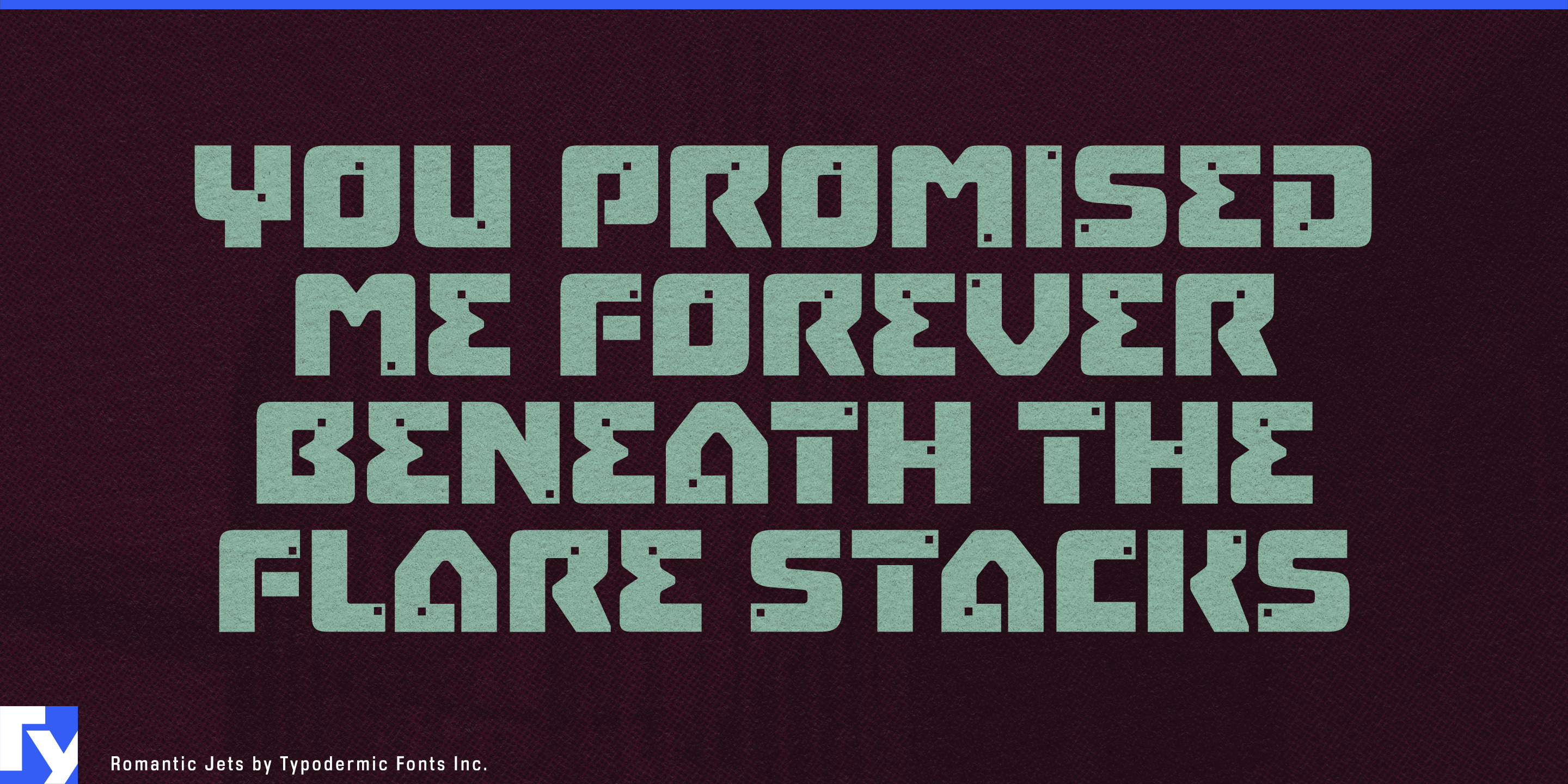 Romantic Jets specimen 4