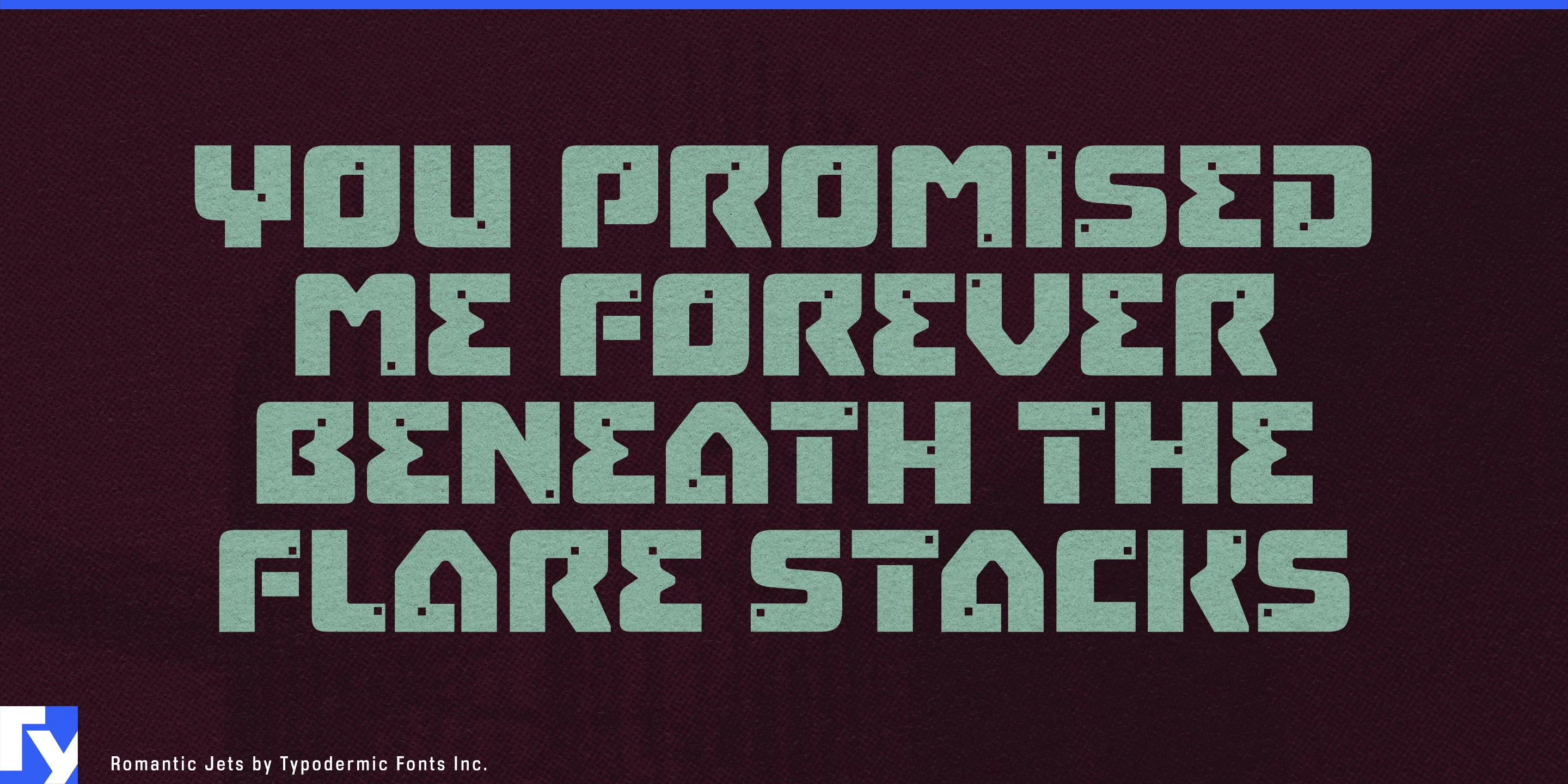 Romantic Jets specimen 4