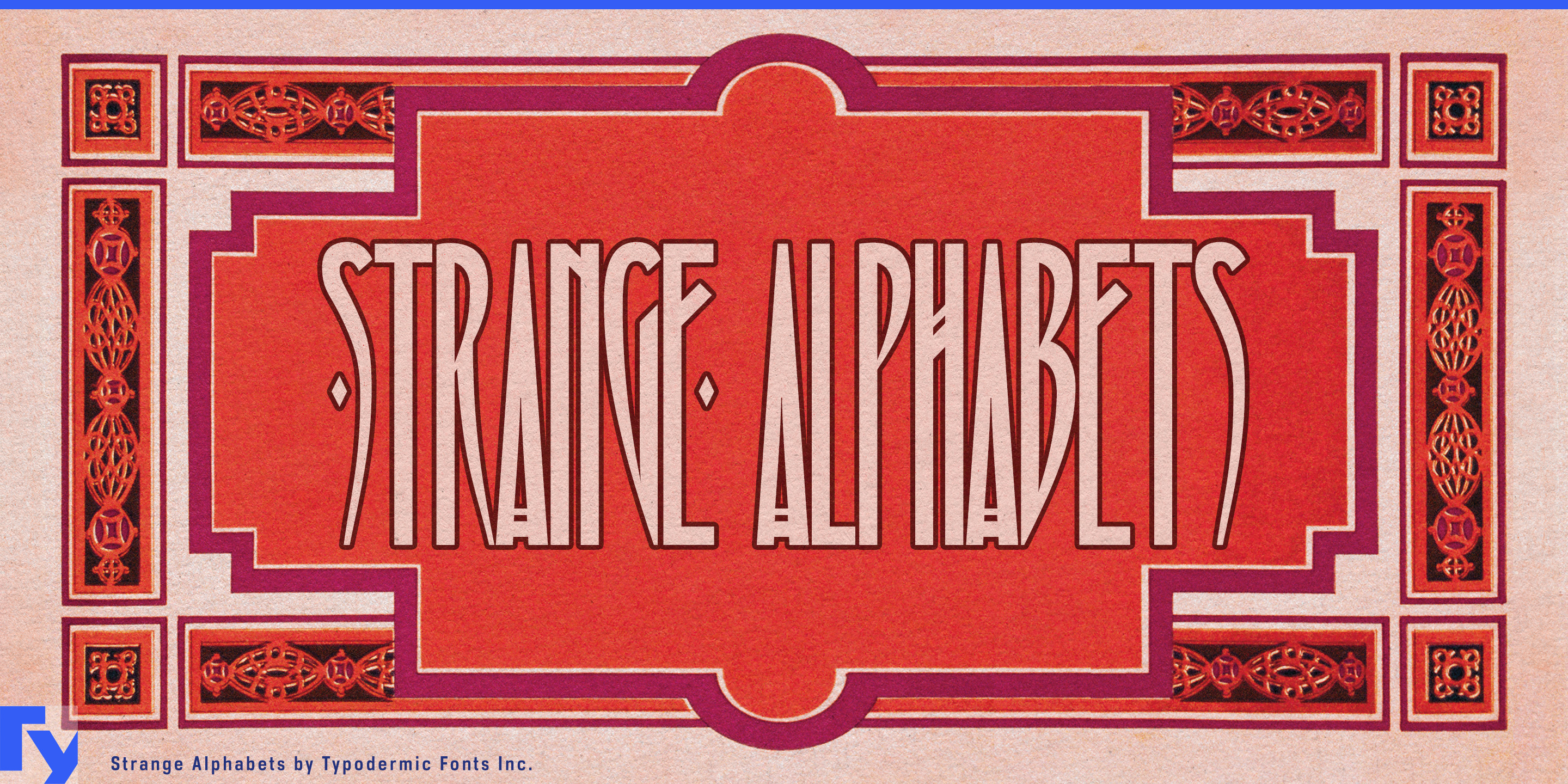 Strange Alphabets specimen 1