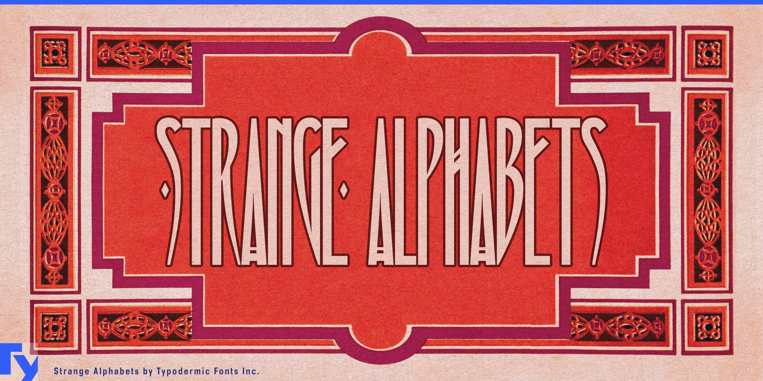 Strange Alphabets specimen 1