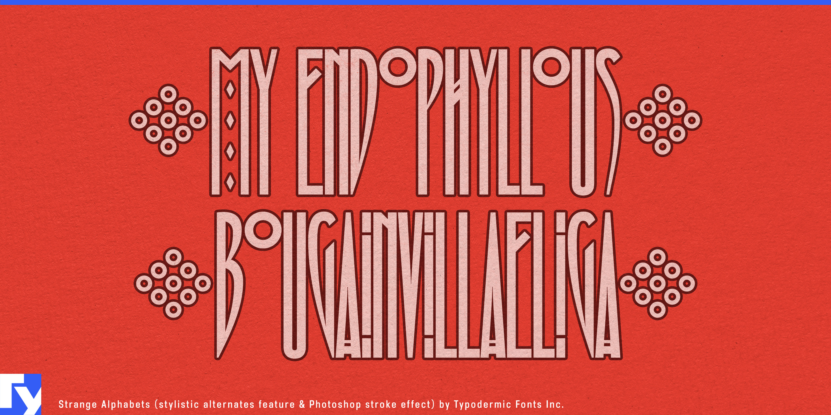 Strange Alphabets specimen 2