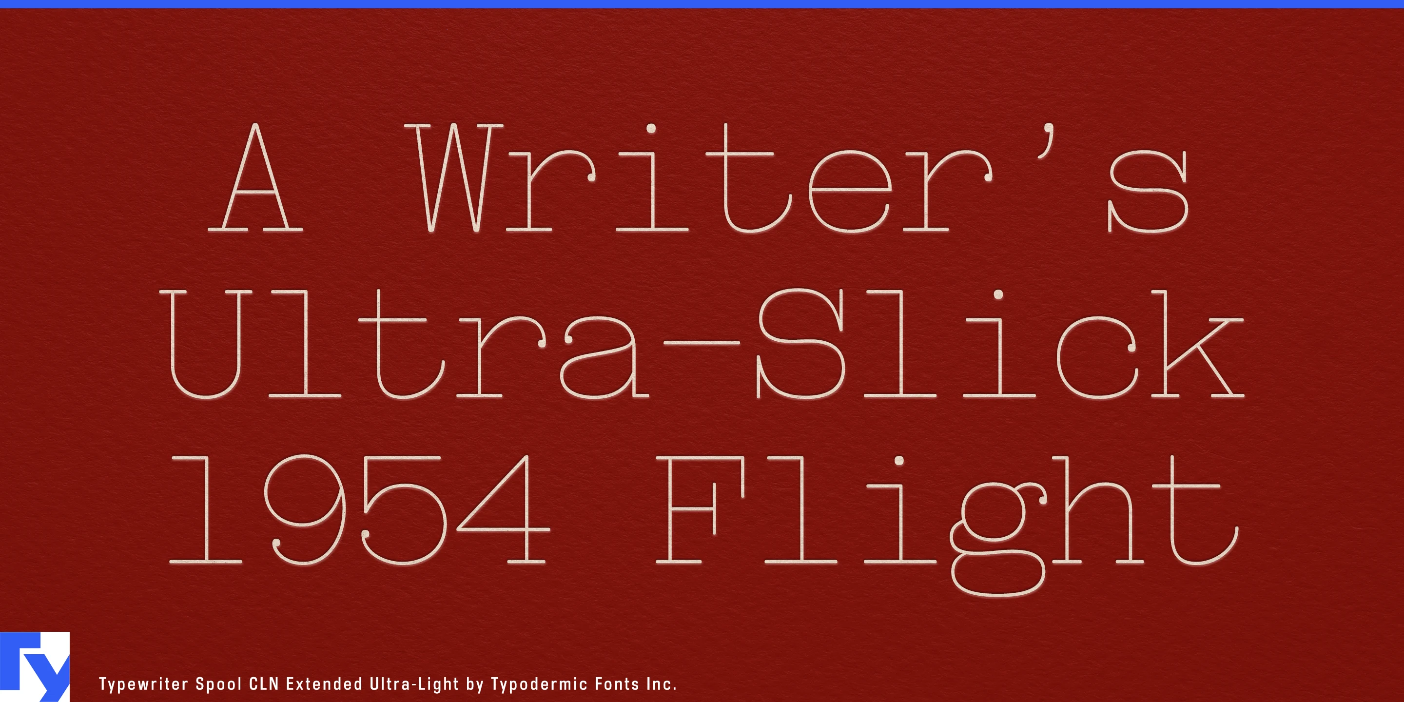 Typewriter Spool specimen 2