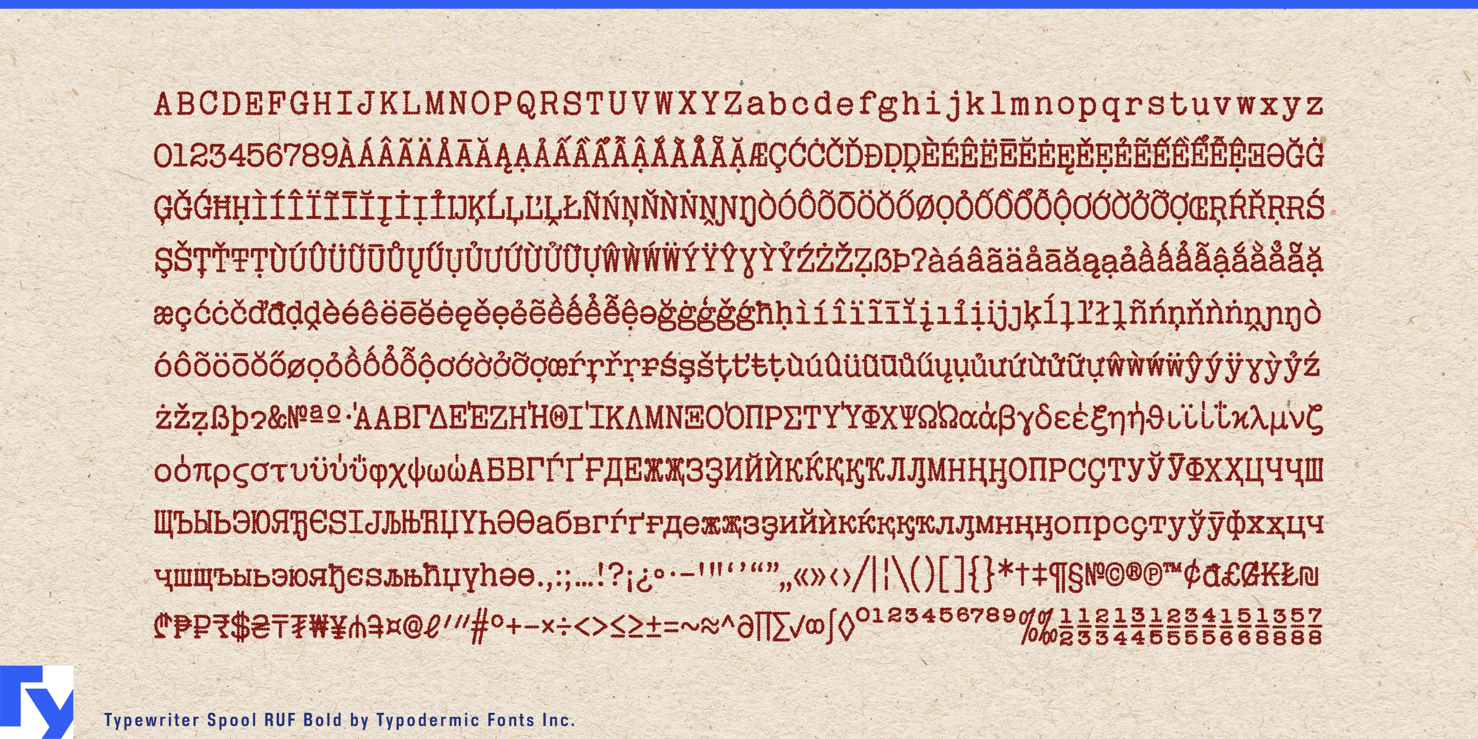 Typewriter Spool specimen 5
