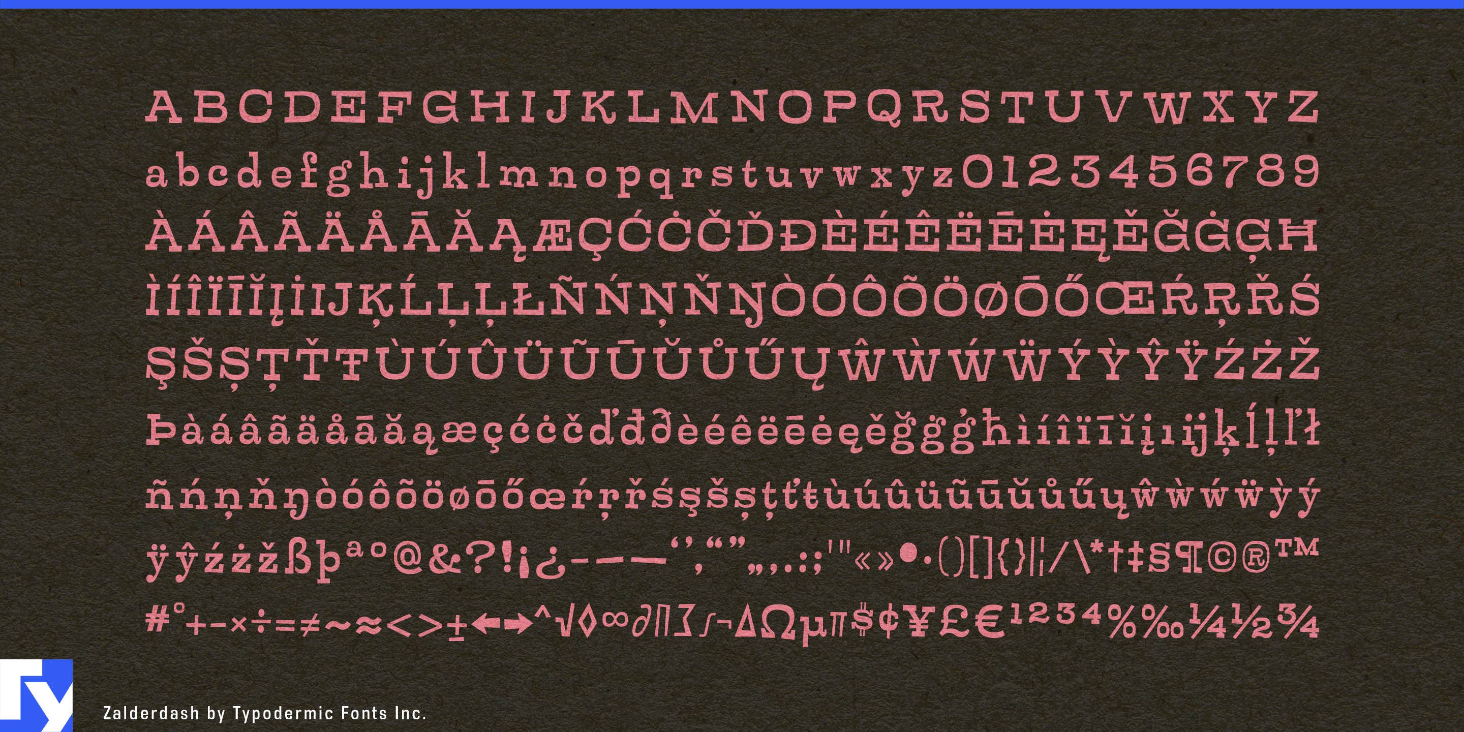 Zalderdash specimen 5
