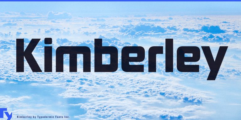 Versatile Powerhouse: Kimberley Typeface for Corporate Identity