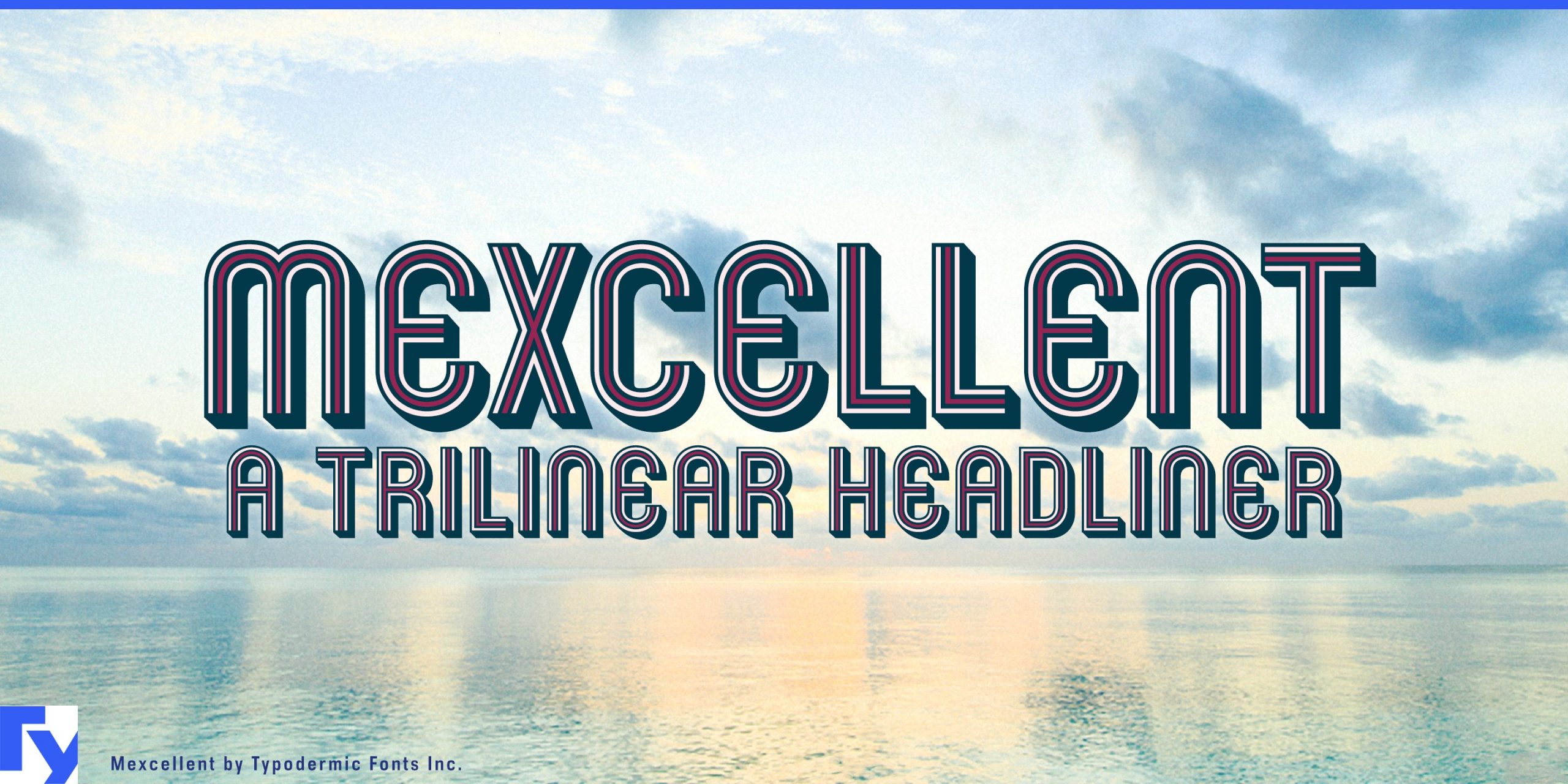 Mexcellent Font: Unleashing Endless Color Effects with Layered Design