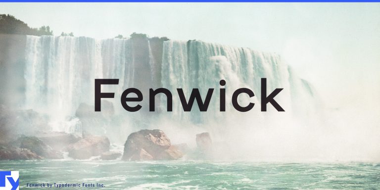 Timeless Elegance: Discover Fenwick Typeface in Use