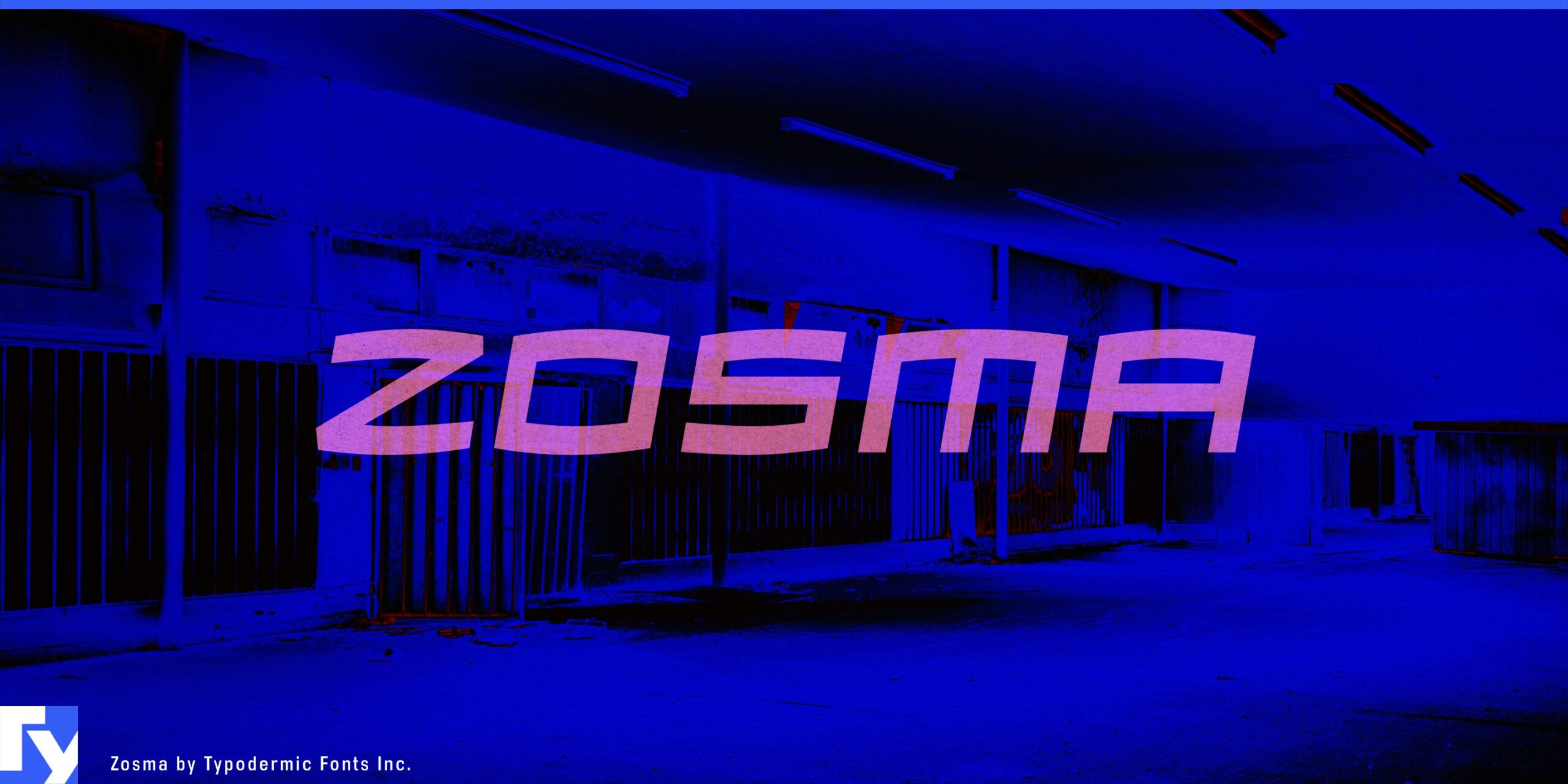 Techno Letterforms Redefined: Zosma Typeface Stands Out