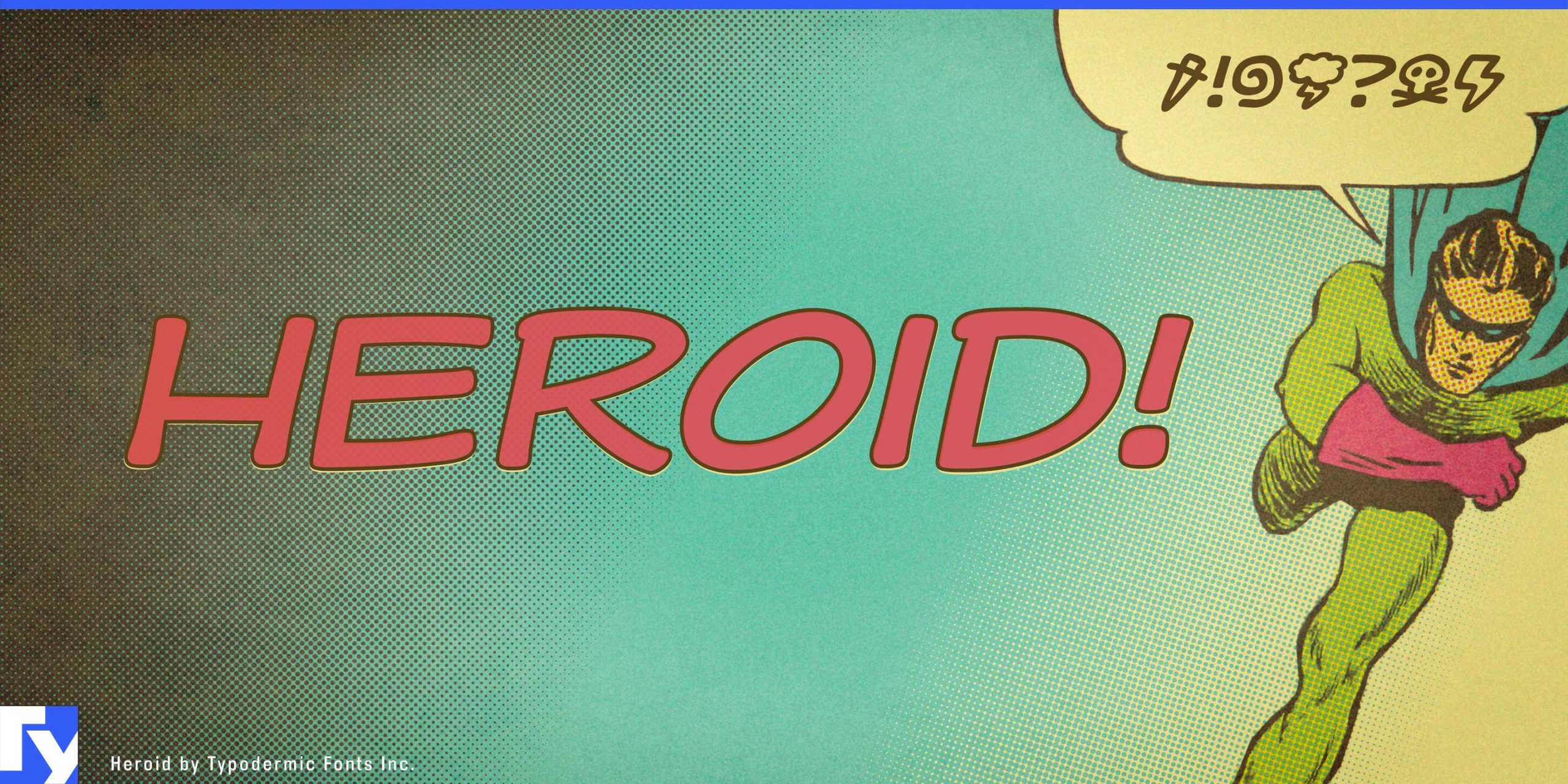 Stand Out from the Crowd with Heroid's Bold Letterforms