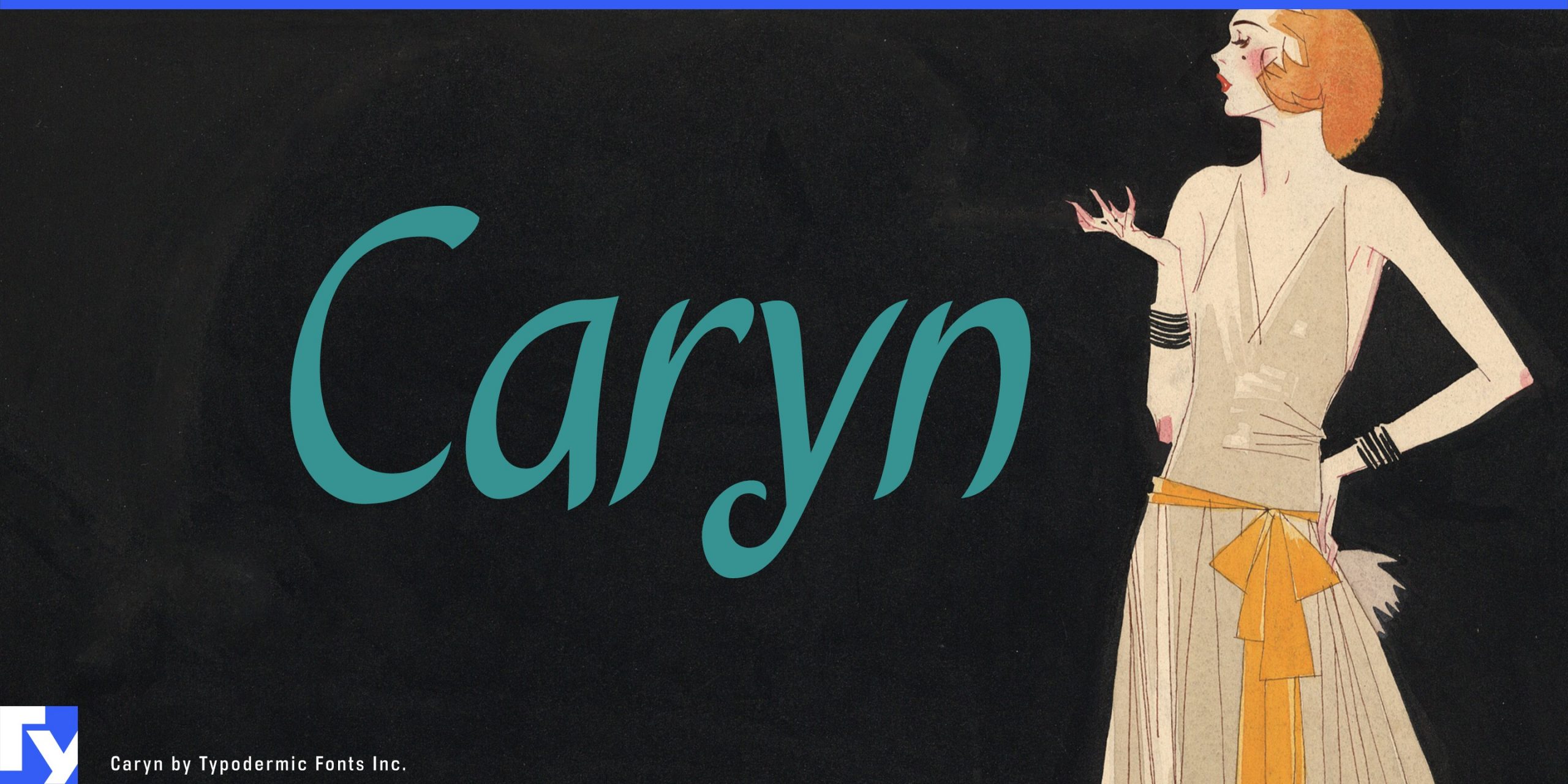 Genuine Warmth and Charm: Caryn Typeface Takes the Spotlight