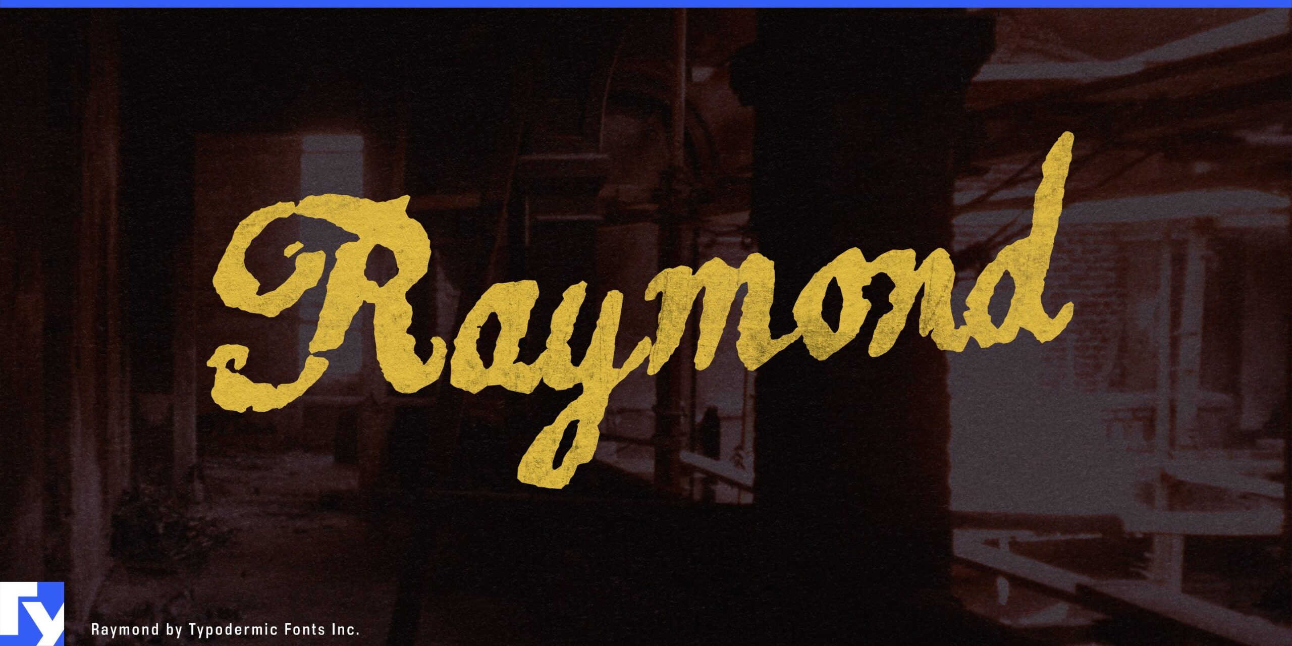 Raymond: The beauty of imperfection in typography
